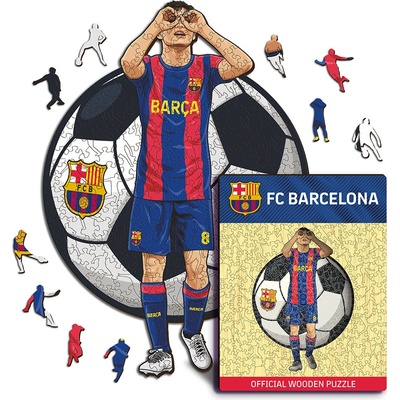 Fan-shop Dřevěné BARCELONA FC Pedri 270 dílků