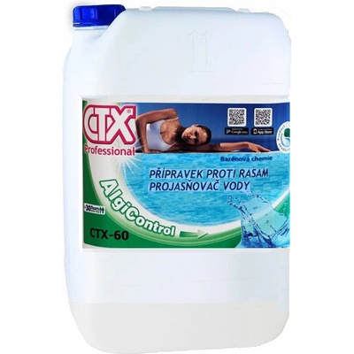 ASTRALPOOL CTX 60 algicid s projasňovačem 25 l