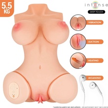 Intense deep touch vero torso anus and vagina