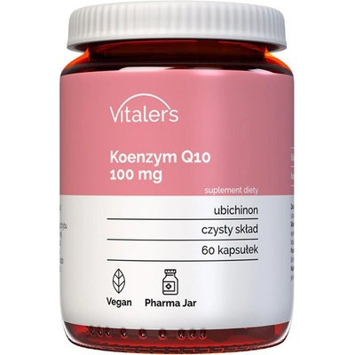Vitaler's Антиоксидант и кардиопротектор - Коензим Q10, 100 mg х 60 капсули (407436 (VIT-0743) VIT)
