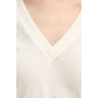 BOSS Тениска с лен boss (50537543)