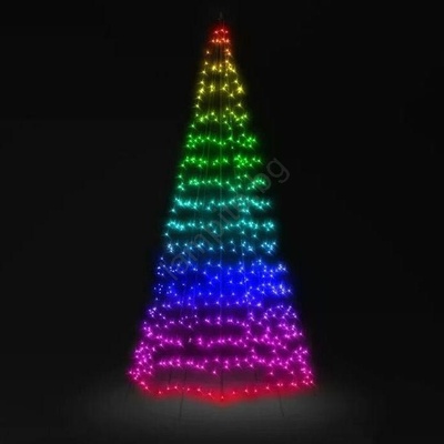 Twinkly TWP500SPP-BEU- LED RGBW Екстериорен коледна елха 450xLED 3 м IP44 Wi-Fi (TW0025)