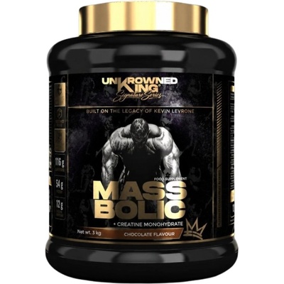 UnKrowned King by Kevin Levrone MassBolic Gainer | with Creatine Monohydrate & Tribulus [3000 грама] Шоколад