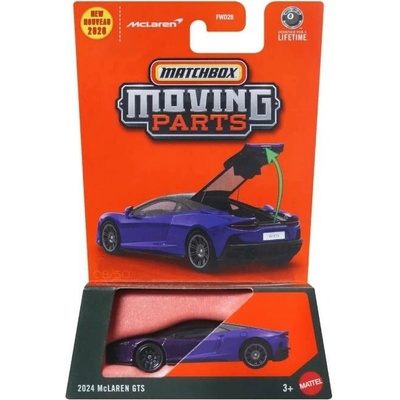 Matchbox Moving Parts 2024 McLaren GTS