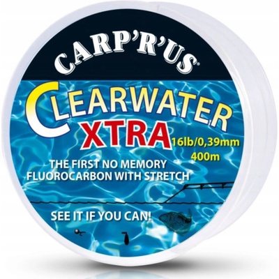 Carp´R´Us Clearwater Fluorocarbon Mainline 400 m 0,39 mm 16 lb