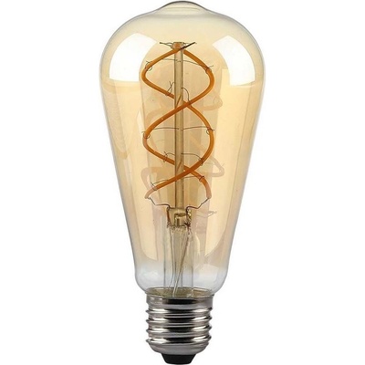 V-TAC LED Stmievateľná žiarovka FILAMENT ST64 E27/4,8W/230V 1800K VT1053