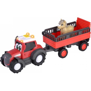ABC Massey Ferguson - превози кончето с трактор и ремарке