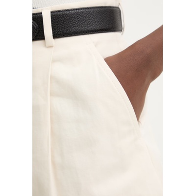 Weekend Max Mara Къс панталон с лен Weekend Max Mara ECUBA (2615141022600)
