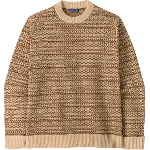 Patagonia Мъжки вълнен пуловер Patagonia Recycled Wool Sweater Jumper - Snow Squail: Natural - размер XXL (017-1268-2016)