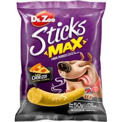 Dr. Zoo Sticks Max - месни стик бисквити с чоризо