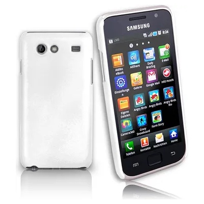 Samsung I9070 Galaxy S Advance Твърд Калъф Бял + Протектор