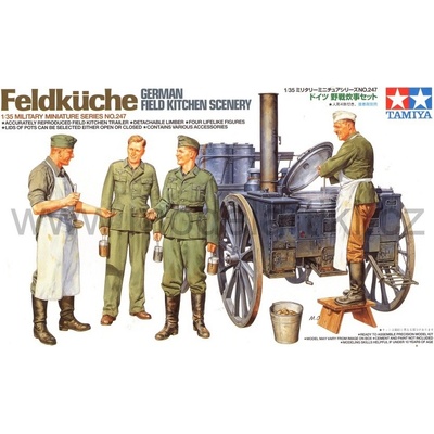 Tamiya Feldküche German Field Kitchen Scenery 1:35