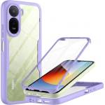 Techsuit Калъф за Xiaomi Redmi A7 Pro 4G - ColorVerse 360 Series + протектор - Techsuit - Лилав