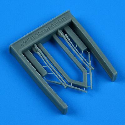 AIRES UH-60A Black Hawk wipers recommended for ICM 1:48