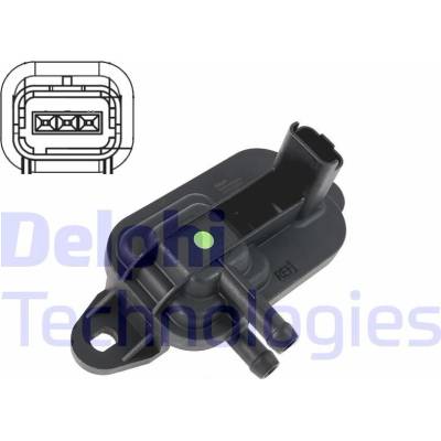 Senzor, tlak výfukového plynu DELPHI DPS00025-12B1