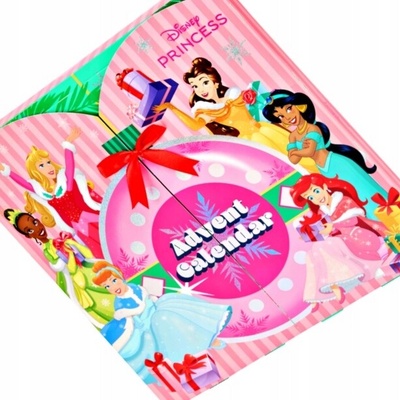 Adventný kalendár s kozmetikou Cardsplitter Disney Princezné