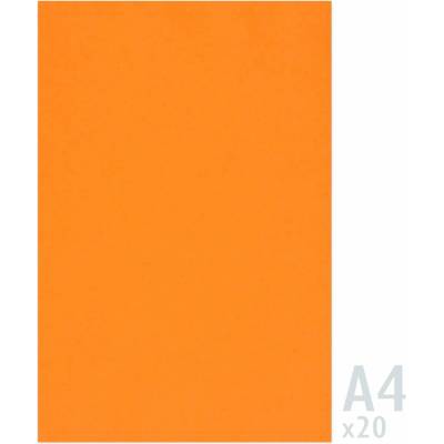 Sirio Color papír mix 170g/m² 20 listů 210 x 297 mm (A5) Oranžová