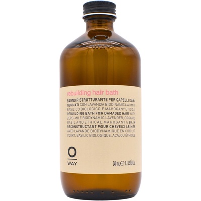 OWAY Rebuilding Hair Bath šampon pro velmi poškozené vlasy 240 ml