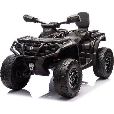 Ramiz Elektrická Štvorkolka Can Am Outlander 4x4 DK-CA005 - čierna - MOTOR- 4x200W - 24v7Ah 2025