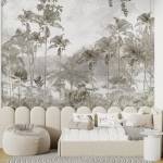 Art Gift Decor Фототапет - Foggy jungle