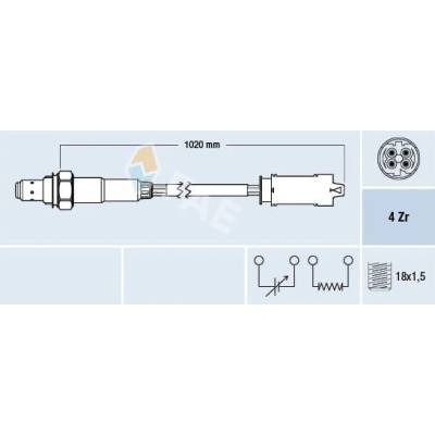 Lambda sonda FAE 77238