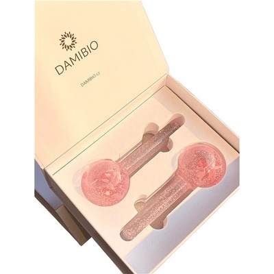 DAMIBIO Ice Globes Růžová esence v dárkové krabičce