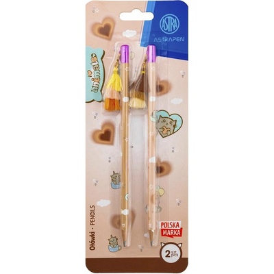 Astra Графитен молив ASTRA PEN Animals choco HB 2 броя/празен 206025901 (206025901)