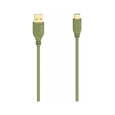 Hama 200637-H Flexi-Slim USB-A na USB-C, 0,75m, zelený