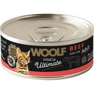 WOOLF WildCat Ultimate Beef Pate 85 г