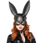  Маска, секси зайче, маскарад - Masquerade Rabbit Mask Black (D-218021)