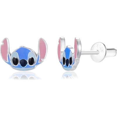 Disney Slušivé strieborné náušnice Stitch Mini ES00101SL.CS