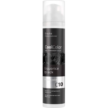 Erayba CoolColor Пигмент за коса, C10 Liquorice Black, 100 ml