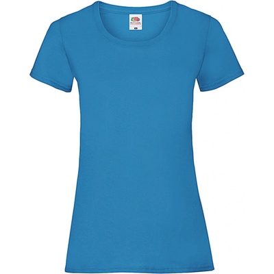 Fruit of the Loom Ladies Valueweight T azurově modrá