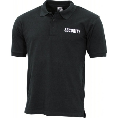 MFH Security Polo tričko čierne