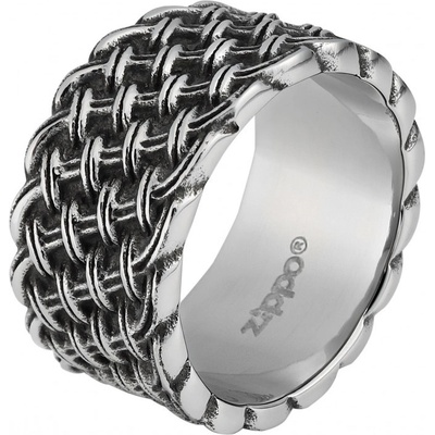 Zippo 45203 Prsten Steel Braided Ring