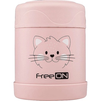Image 1 of FreeOn Термо контейнер за храна Freeon - 350 ml, розов (380722)