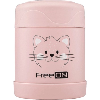 FreeOn Термо контейнер за храна Freeon - 350 ml, розов (380722)