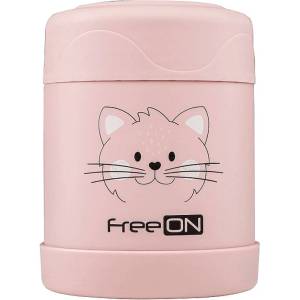 FreeOn Термо контейнер за храна Freeon - 350 ml, розов (380722)
