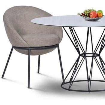 Carmen Трапезен стол hart - бежов bf 5 (3532330)