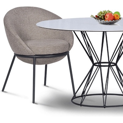 Carmen Трапезен стол hart - бежов bf 5 (3532330)