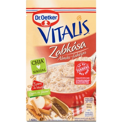 Dr.Oetker Vitalis Ovsená kaša jablko a škorica 48 g