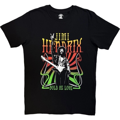 Jimi Hendrix Bold As Love Black L Риза (JHXTS39MB03)