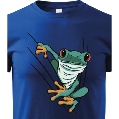 dětské tričko Žába modrá
