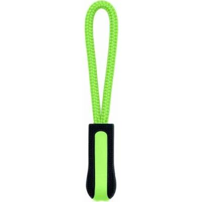 KARIBAN VINTAGE K851 / Ťaháčik na zips - black/lime Univerzálny