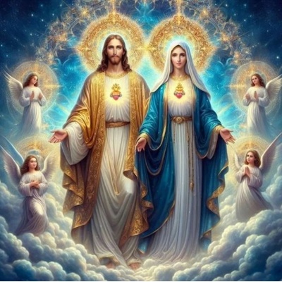 Norimpex - Puzzle Diamant painting: Jesus and the Virgin Mary 30x40cm - 1 - 39 piese