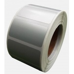 CDRmarket Самозалепващи се PP (полипропиленови) етикети, 80x50mm, 1000бр. , за TTR, сребърни, ролка (FS080x050/1000)