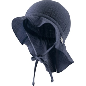 Sterntaler Детска шапка с козирка Sterntaler Kids' Sun Hat Plain Hat - Blau - размер 43 cm (904-3669-0111)