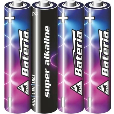 BATERIA Super Alkaline AAA (LR03) 4 ks 120021