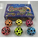 Loptička extrémne skákací meteorit pena 6cm 6 farieb 12ks v boxe