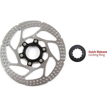 Clarks C-CL Centerlock 180 mm striebrna